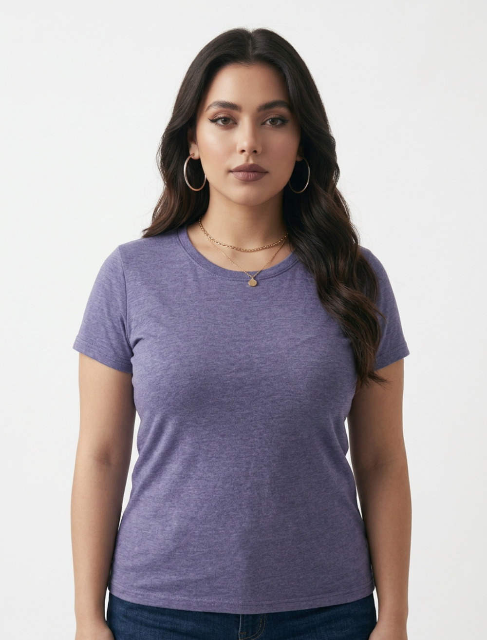 NWT FRUIT OF THE LOOM WOMENS CREW NECK T-SHIRT SIZE 2XL